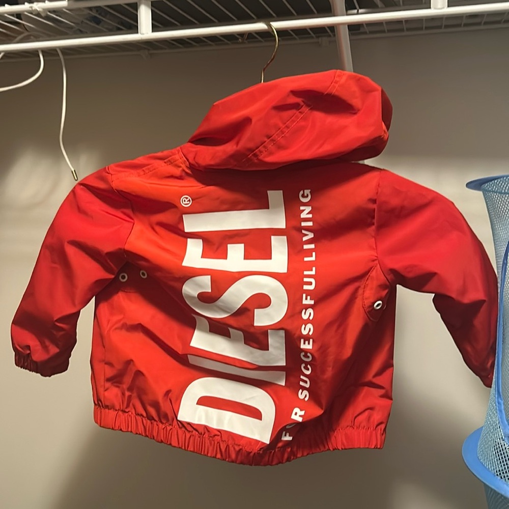 Toddler diesel jacket size 9-12month
